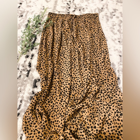Skirts Cheetah Print Maxi Skirt Poshmark